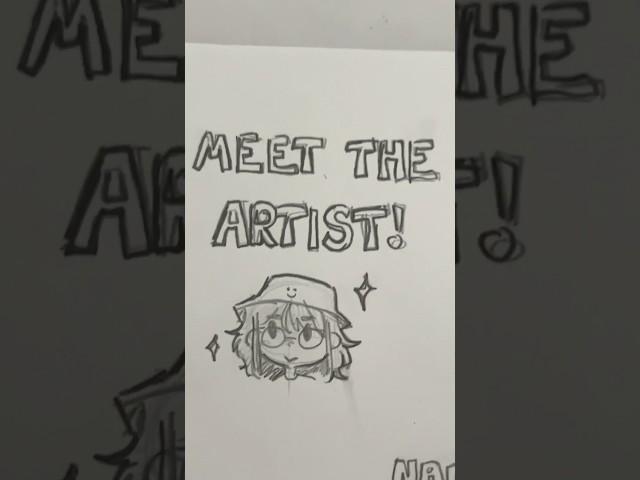 Meet the artist trend (10k special) #art #shorts #drawing #artist #trending