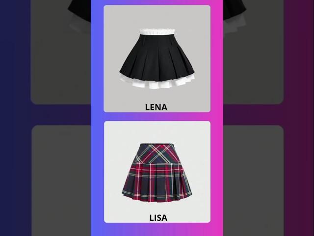 Lisa or Lena??? #lisa #lena #aesthetic #outfit #shein #lisa #lisa