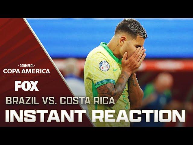 Brazil vs. Costa Rica: Instant analysis following match | Copa América Tonight