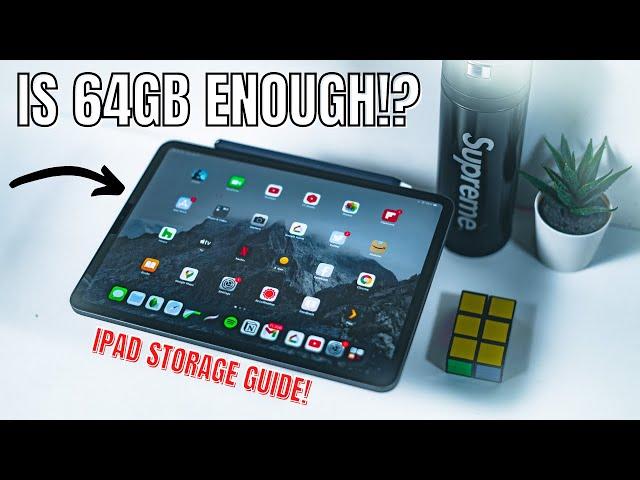 IPAD STORAGE - HOW MUCH STORAGE IS RIGHT FOR YOU!? Don't Make the WRONG CHOICE!