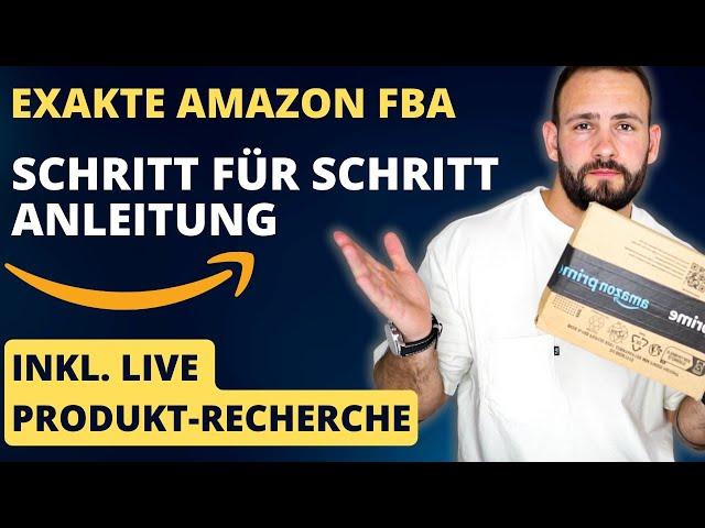 Amazon FBA Schritt-für-Schritt-Anleitung 2023 inkl. Live Produktrecherche (Live-Webinar)