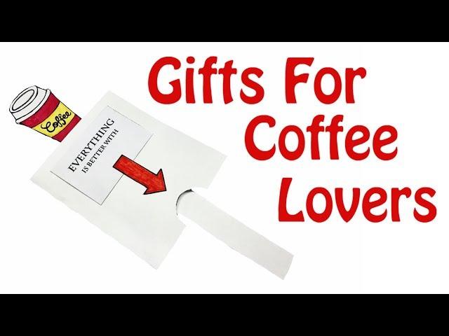 How To Make Push (n) Pull Card - DIY Gifts For Coffee Lovers