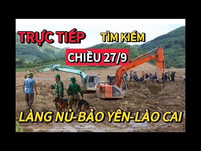 Trực tiếp tìm kiếm tại LÀNG NỦ chiều 27/9 phát hiện manh mối