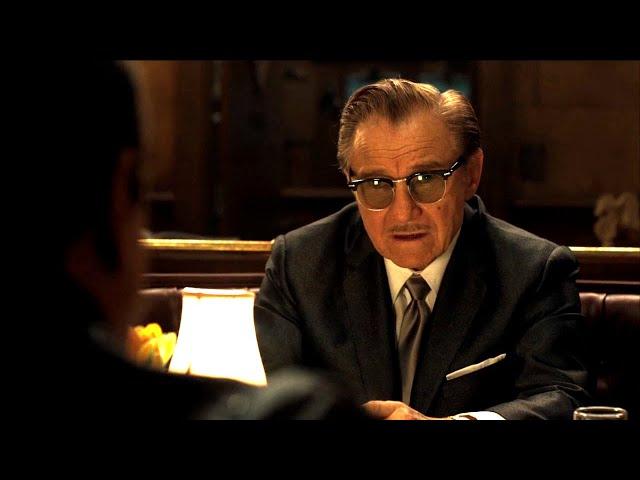 The Irishman (2019) - Frank Sheeran Meet Angelo Bruno Scene