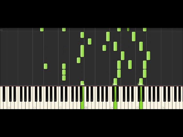 Rachmaninov Piano Concerto No.2 Mvt.2【Synthesia】