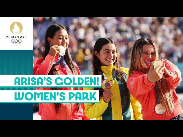 ARISA'S WORLD!  | Women's Park Skateboarding | #Paris2024 Highlights