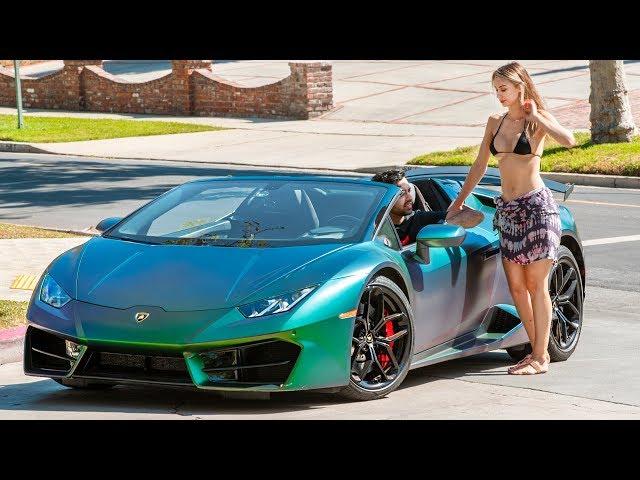 PICKING UP UBER RIDERS IN A LAMBORGHINI HURACAN PRANK 2! | HoomanTV