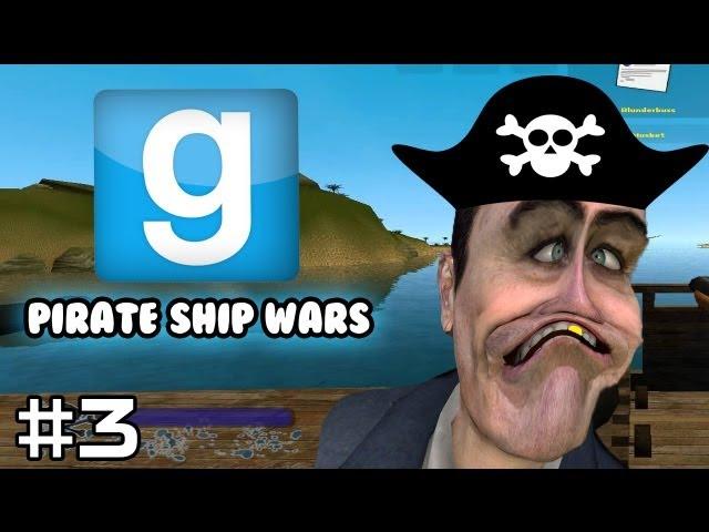 Gmod: Pirate Ship Wars - w/Brent, Alpha & Annoyed Batman Ep.3