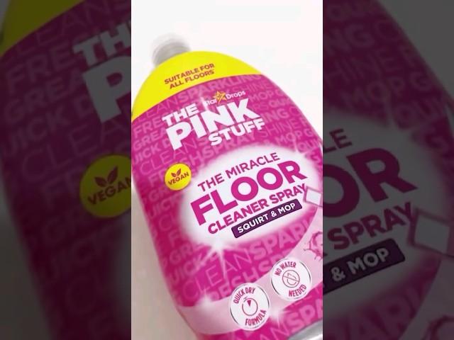 The Pink Stuff Floor Cleaner Spray #thepinkstuff #cleaning #cleaninghacks #floorcleaner