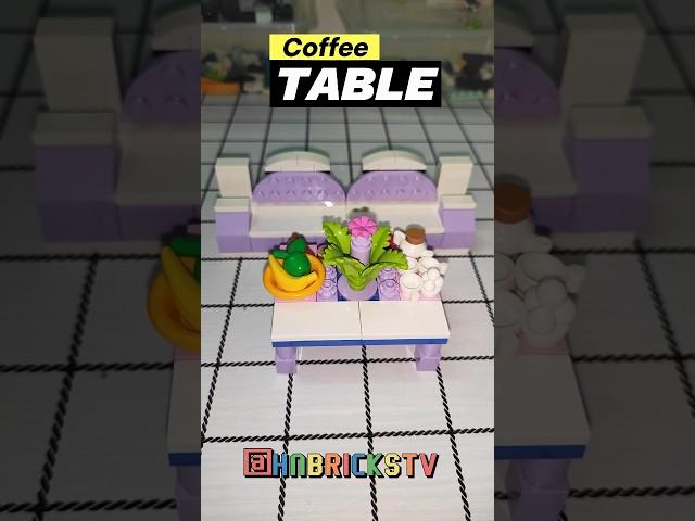 Lego Coffee Table  - Mini Build Magic #lego #diy #moc  #toys