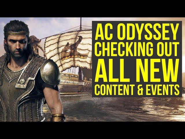 Assassin's Creed Odyssey DLC - Checking Out All The New Stuff (Weekly Reset March 12th)