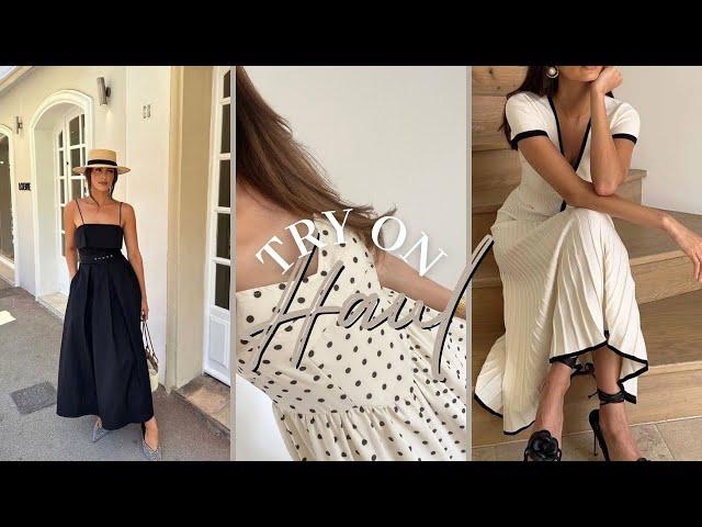 TRY ON HAUL DE L'ÉTÉ l STYLE BY HASSYBA