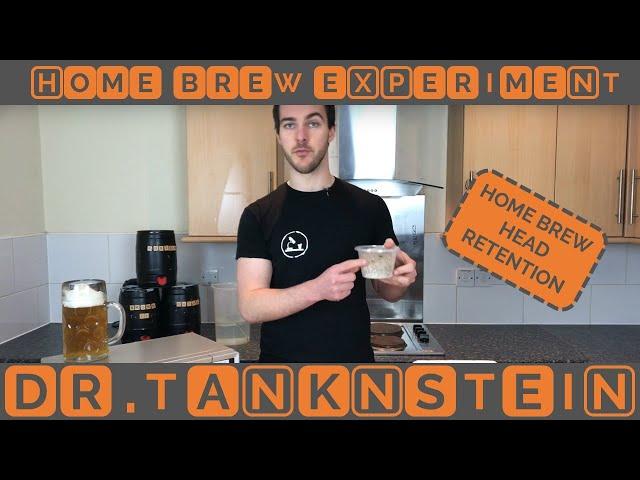 Which grain gives best Homebrew Head Retention? The Beer Foam Experiment