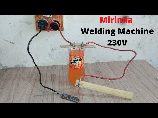 Mirinda Welding Machine  Mirinda Salt Water Welding Machine Make at home How To Make 230V Water Weld