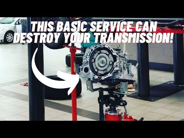 THIS BASIC SERVICE CAN DAMAGE YOUR TOYOTA TRANSMISSION!