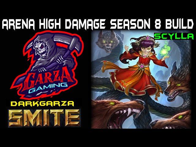 Smite Arena Scylla  High Damage Build | Beginner Friendly GOD Smite Arena Season 8 Scylla Build