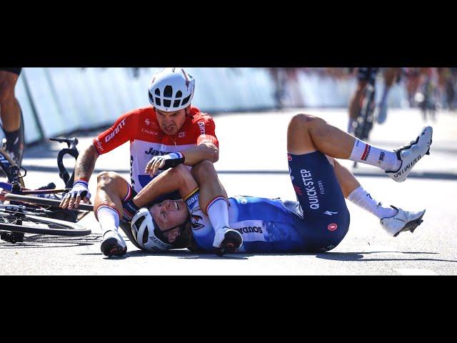 HARDEST CYCLING CRASHES 2024  I TOP 7