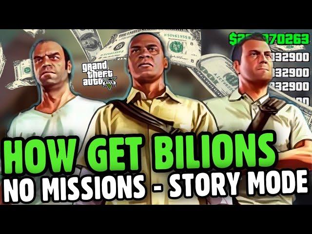 HOW TO BECOME A BILLIONAIRE IN GTA 5 OFFLINE!!!