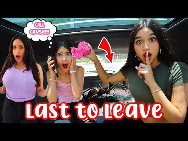 LAST TO LEAVE OUR PARENTS CAR!!! *gone wrong