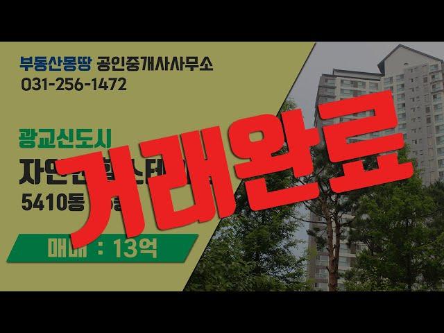 [매매]광교 자연앤힐스테이트 5410동 25층(33평)