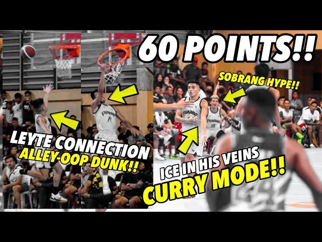 60 POINT GAME BY KENT!! - STEPH CURRY MODE!! - SOLID PERFORMANCE!! | S.3. vlog 180