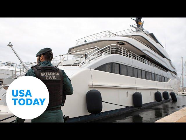 Russian oligarch's superyacht seized by Biden administration | USA TODAY