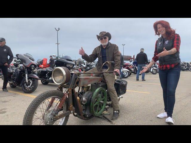 How to build a motorcycle [Vintage motorcycle Hit & Miss engine] Rat Bike