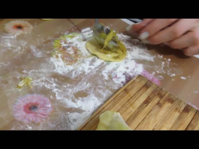 Вареники с капустой. Как приготовить вареники, рецепт.