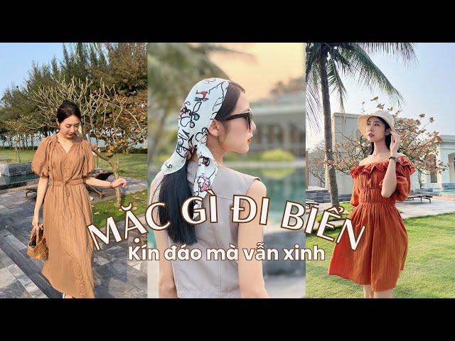 Mặc gì đi biển kín đáo, mặc đẹp mà không tốn kém | From Sue