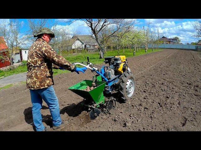 Modernization of the potato planter! There is a result!