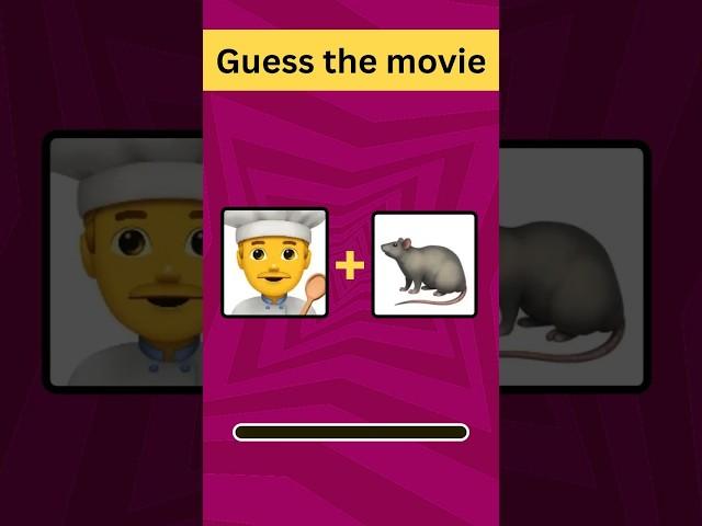  Guess the Animated Movie by Emoji!  #quiz  #wordpuzzlegame #guessthemovie