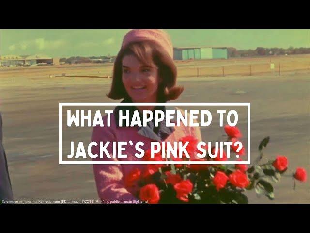 WHAT HAPPENED to Jacqueline Kennedy’s pink suit? Famous historical fashion | Assassination of JFK