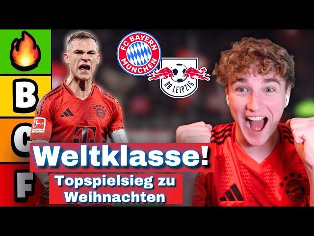 Machtdemonstration vom FC Bayern! 5:1 Sieg vs Leipzig | SPIELERBEWERTUNG