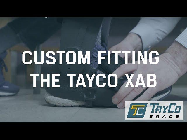 TayCo XAB Custom Fitting Instructions