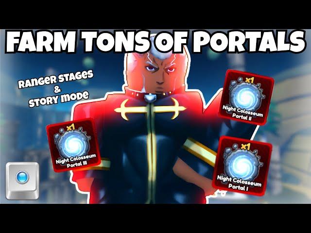 BEST Macro To Get Tons Of Night Colosseum Portals In Anime Rangers X Update 2!