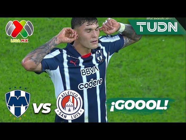 ¡MANITA! Brandon lo hace | Monterrey 5-1 Atl. de San Luis | Liga Mx -AP2024 - Semifinal - VUELTA