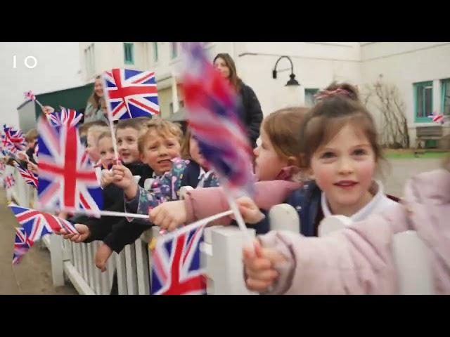 Keir Starmer and Angela Rayner join His Majesty The King on a visit to Nansledan, Cornwall