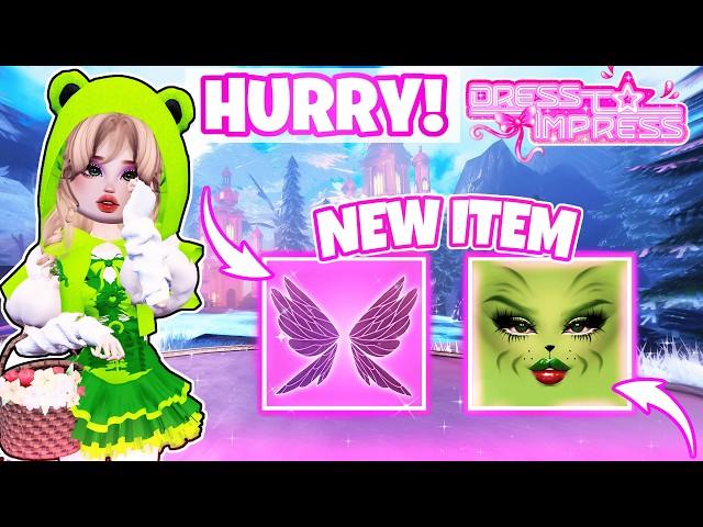 NEW WINGS and NEW MAKEUP!! The NEW MINI UPDATE in Dress to Impress!!