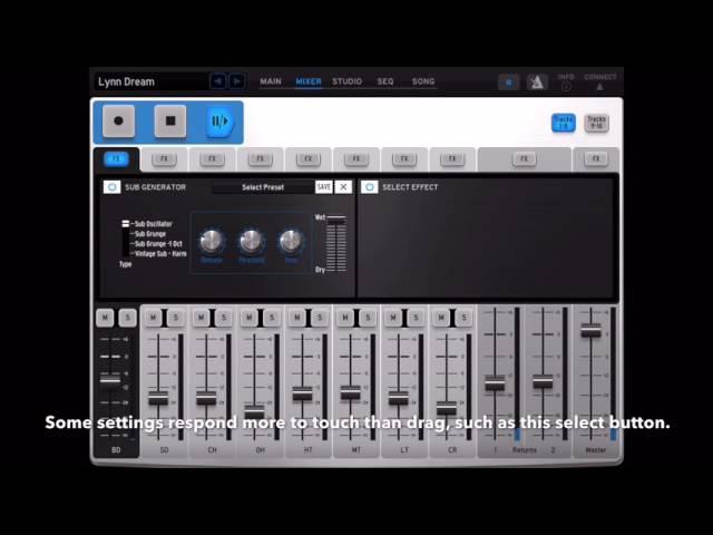 Arturia iSpark Ipad music App effects overview sequencer Apple Synth processor demo review