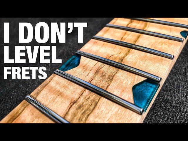 Data Driven Fret Leveling Process