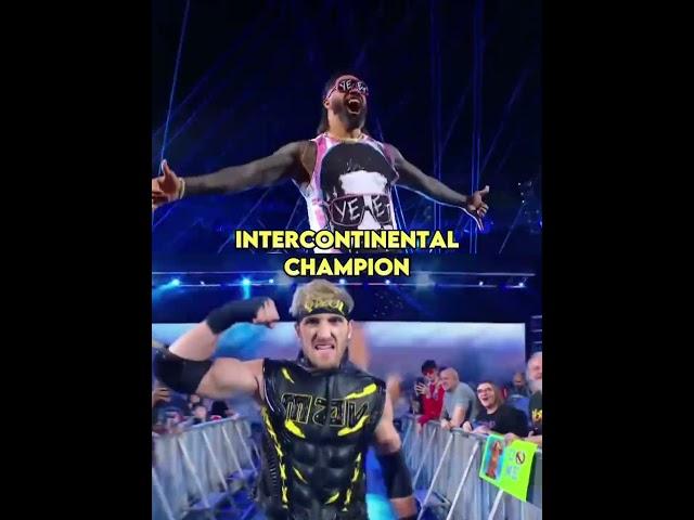 Jey Uso  vs Logan Paul  #wwe #shorts