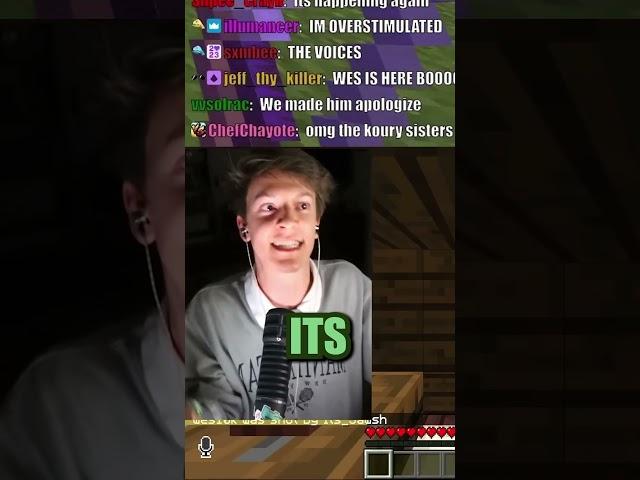 Jawsh has a disagreement with @SinjinDrowning  #jawsh #minecraft #mcyt #sdmp