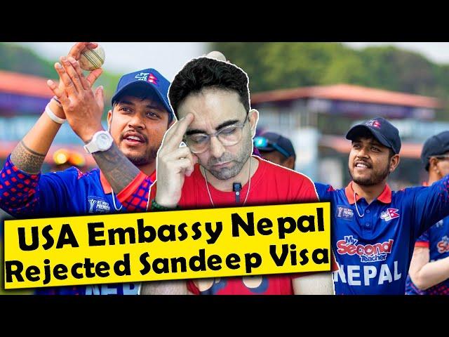 The US Embassy in Nepal had denied Sandeep Lamichanne visa for the T20 World Cup....!