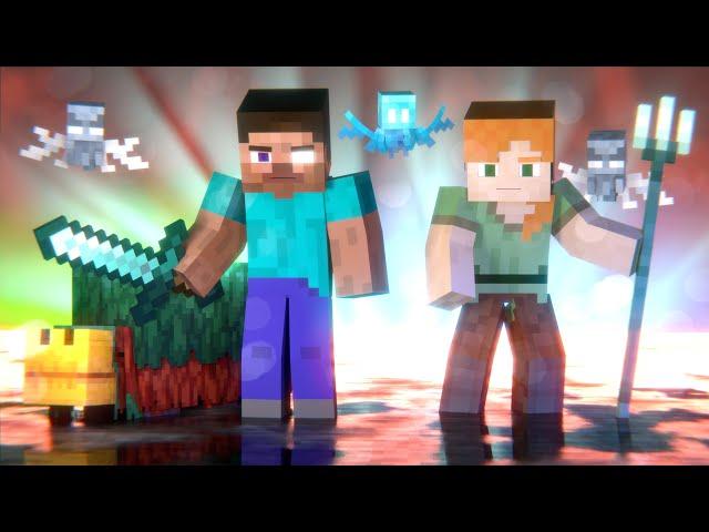 Wild Adventure || Alex and Steve Minecraft Animation