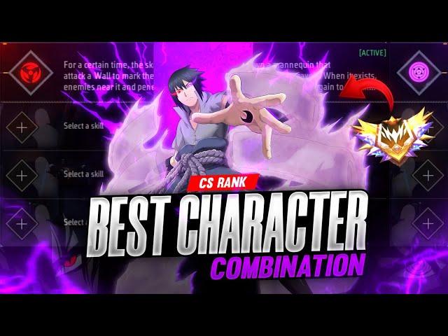 Most Powerful Character Skill Combination for CS Rank  | Free fire tips and tricks CS Rank 2025 |