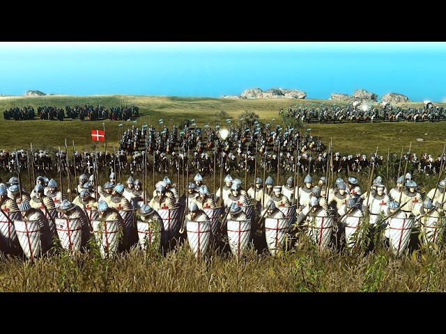 Battle of Arsuf 1191: Christian Crusaders Vs Muslim Sultanate | 4K Cinematic Remastered