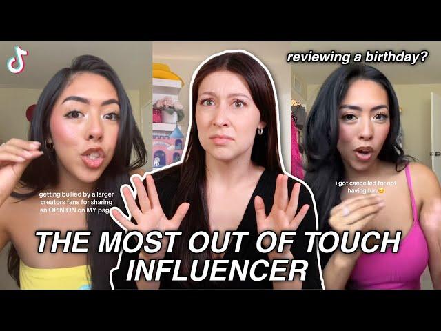 The most OUT OF TOUCH Influencer.. Tiktok Drama