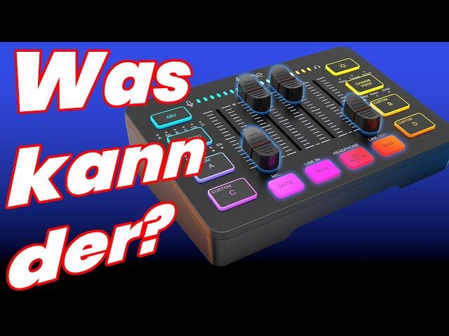Fifine Gaming Audio Mixer Ampligame SC3 Review