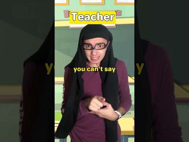 4000 IQ to KICK your teacher out #funny #comedy #relatable