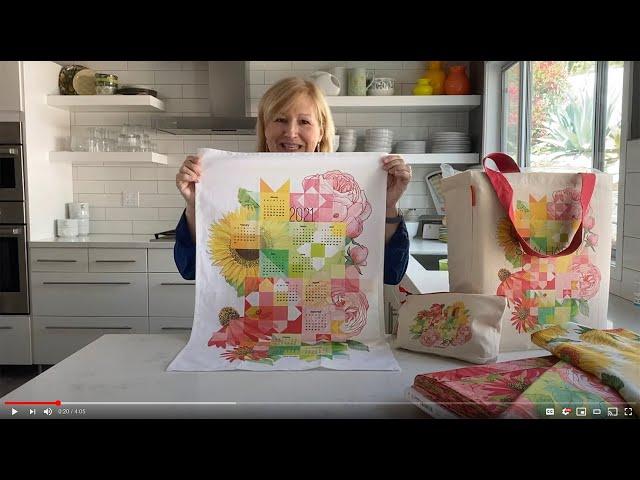 SEW HAPPY Project Bag and Tote by Robin Pickens and Moda Fabrics